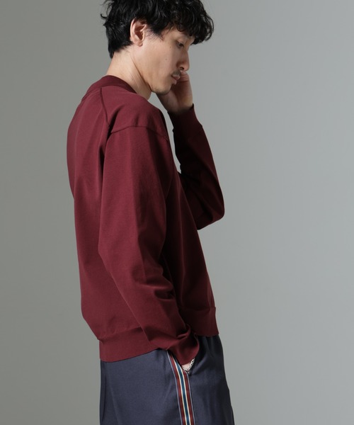 【セール】コットンソロナプレーティングニットポロ（ポロシャツ）｜nano･universe（ナノユニバース）