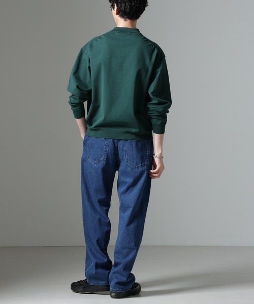 【セール】コットンソロナプレーティングニットポロ（ポロシャツ）｜nano･universe（ナノユニバース）