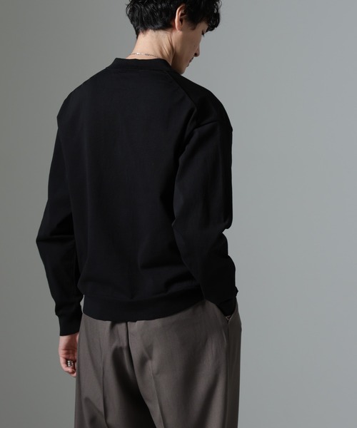 【セール】コットンソロナプレーティングニットポロ（ポロシャツ）｜nano･universe（ナノユニバース）