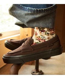 VANS(oY)VANS @Y LOAFER [t@[ V196CF CN BROWN/BLACK(Xj[J[)