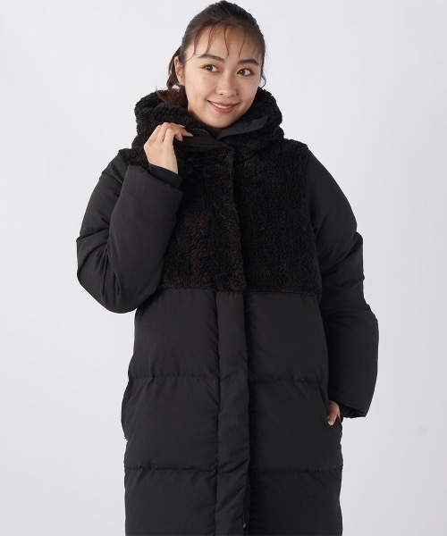 OP/オーピー】レディースボア切替キルティングジャケット ブルゾン