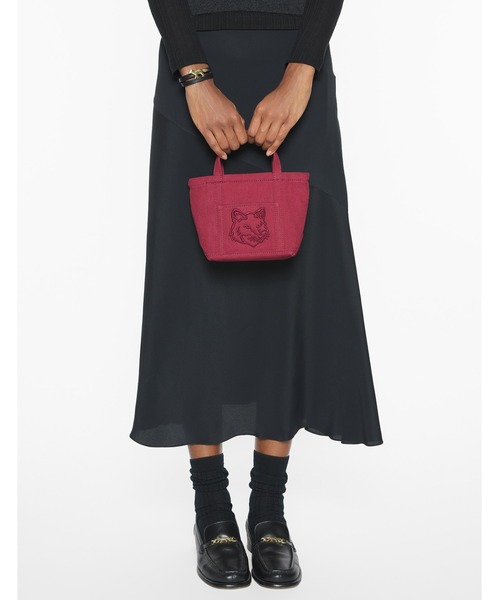 FOX HEAD MINI TOTE（トートバッグ）｜Maison Kitsune（メゾン
