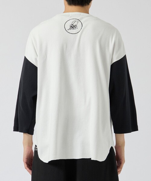 BOW WOW（バウワウ）の「【BOW WOW/バウワウ】USN SEEBEES BB CS（Tシャツ/カットソー・メンズ・ホワイト・S/M）」の5枚目の写真