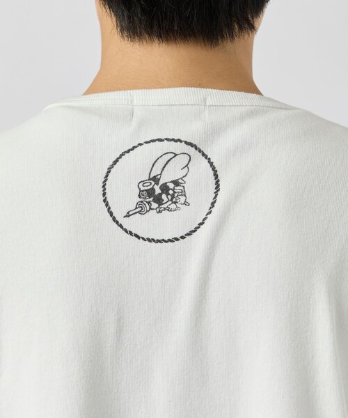 BOW WOW（バウワウ）の「【BOW WOW/バウワウ】USN SEEBEES BB CS（Tシャツ/カットソー・メンズ・ホワイト・S/M）」の7枚目の写真