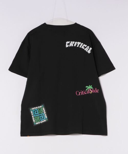 tシャツ DESIGN TEE/Critical Slide(クリティカルスライド)TCSSラインテープモチーフリラックスフィットロングカットソー メ DESIGN TEE⁄Critical Slide(クリティカルスライド)TCSS半袖ロゴTシャツ