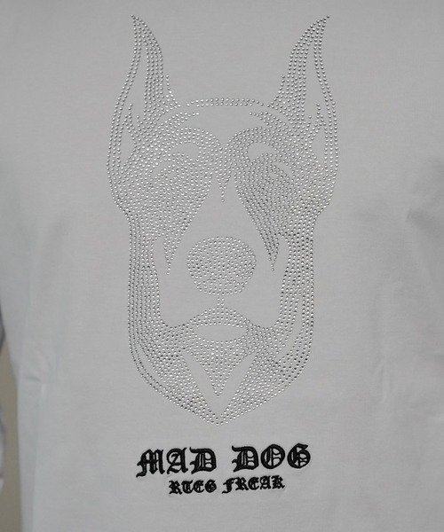 adamsJUGGLER(アダムスジャグラー)の「RTEGR.Sマッドドッグロングティー(Tシャツ/カットソー・メンズ・ブラック/ホワイト・S/M/L/XL/XXL)」の7枚目の写真