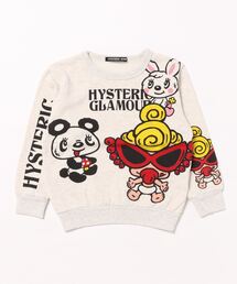 HYSTERIC MINI | MY FIRST HYSTERIC LOVELYFRIENDS裏毛トレーナー(スウェット)