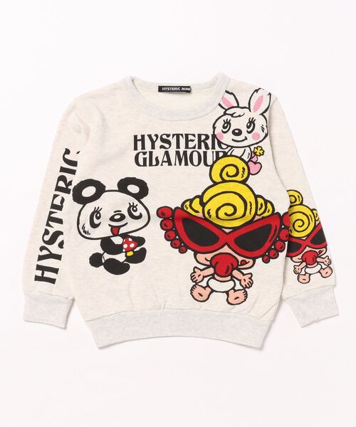 MY FIRST HYSTERIC LOVELYFRIENDS裏毛トレーナー