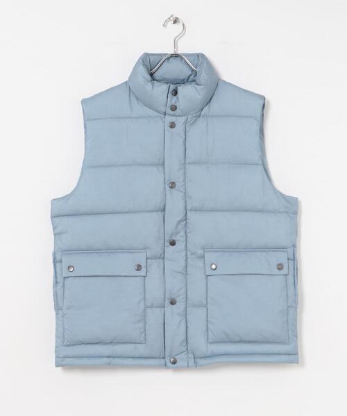 ITEMS URBANRESEARCH（アイテムズ アーバンリサーチ）の「発熱機能 パデッドベスト（ダウンベスト・メンズ・ブラック/ブルー/グリーン系その他/ブラウン・MEDIUM/LARGE）」の17枚目の写真