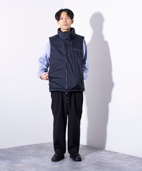 NANGA × URiD オーロラ 3レイヤー ダウンベスト ブラック 黒 NANGA