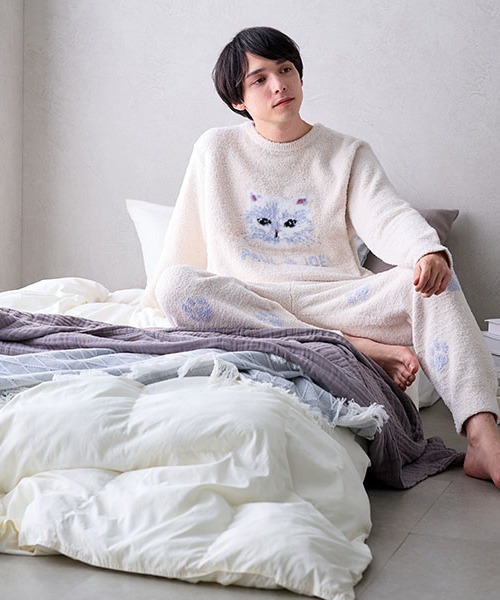 PAUL＆JOE】ふわふわジプシージャガード プルオーバー（ルームウェア