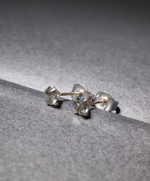 Pledge（プレッジ）の「【Pledge】K10　Swarovski Crystals　ピアス(2SET)（ピアス（両耳用）・メンズ）」