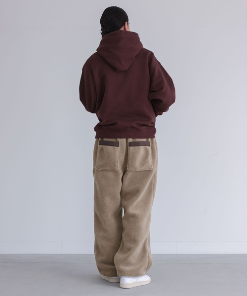 n'OrLABEL（ノアールレーベル）の「【SETUP対応】『ボアストレートパンツ』（その他パンツ・メンズ・ブラック/ベージュ・L/M）」の17枚目の写真