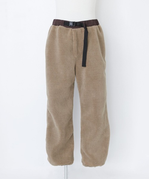 n'OrLABEL（ノアールレーベル）の「【SETUP対応】『ボアストレートパンツ』（その他パンツ・メンズ・ブラック/ベージュ・L/M）」の10枚目の写真