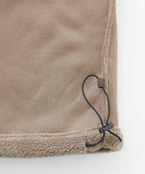 n'OrLABEL（ノアールレーベル）の「【SETUP対応】『ボアストレートパンツ』（その他パンツ・メンズ・ブラック/ベージュ・L/M）」の4枚目の写真