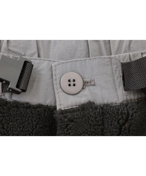 n'OrLABEL（ノアールレーベル）の「【SETUP対応】『ボアストレートパンツ』（その他パンツ・メンズ・ブラック/ベージュ・L/M）」の9枚目の写真