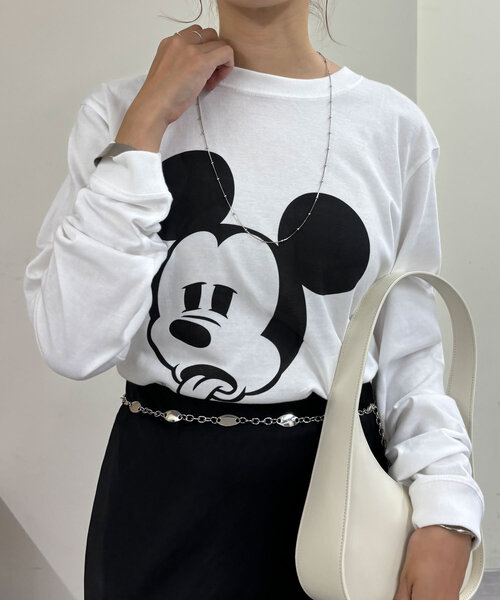 Mickey / ロンTee シーナリー Mickey / ロンTee（Tシャツ/カットソー）｜SHENERY（シーナリー