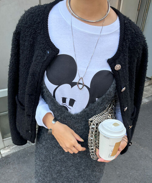 Mickey / ロンTee シーナリー Mickey / ロンTee（Tシャツ/カットソー）｜SHENERY（シーナリー