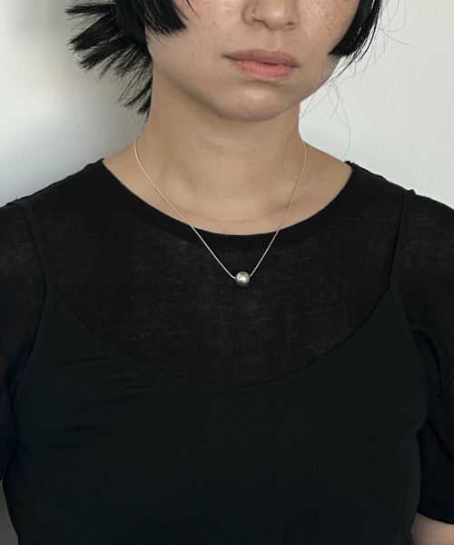 【silver925】SphericalNecklace10mm/スフェリカル ネックレス10mm（ネックレス）｜whoseA（フーシー）