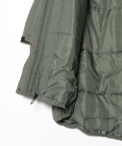 ROSE BUD(ローズバッド)の「パディングモンスタージャケット(ダウンジャケット/コート・レディース・ホワイト/カーキ・FREE)」の4枚目の写真