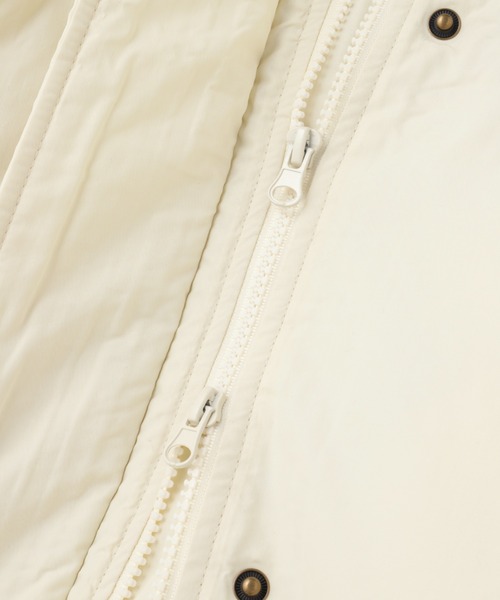 ROSE BUD(ローズバッド)の「パディングモンスタージャケット(ダウンジャケット/コート・レディース・ホワイト/カーキ・FREE)」の10枚目の写真