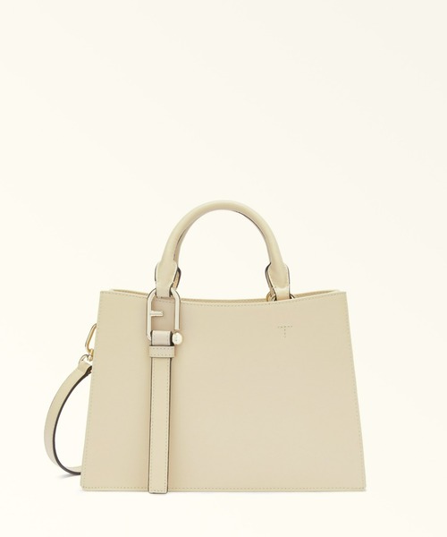 FURLA（フルラ）の「フルラ ヌヴォラ トートバッグ M（トートバッグ・レディース・ライトオリーブ/ライトブルー/ライトブラウン/クリーム・ONE SIZE）」の3枚目の写真