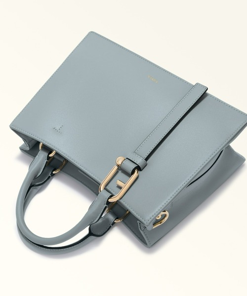 FURLA（フルラ）の「フルラ ヌヴォラ トートバッグ M（トートバッグ・レディース・ライトオリーブ/ライトブルー/ライトブラウン/クリーム・ONE SIZE）」の11枚目の写真