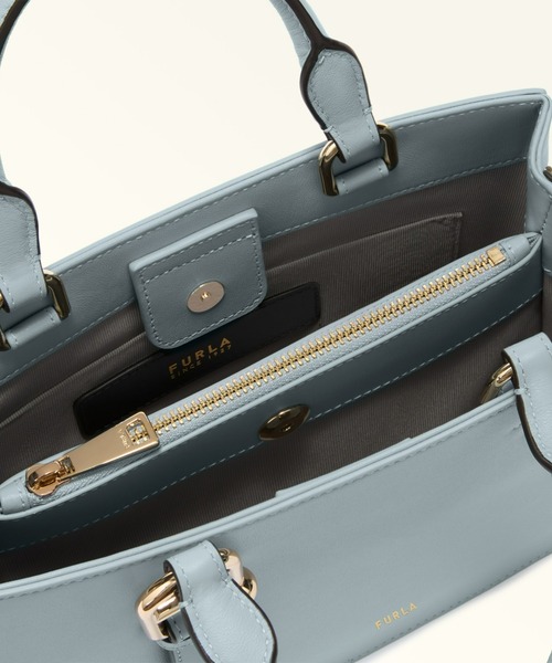 FURLA（フルラ）の「フルラ ヌヴォラ トートバッグ M（トートバッグ・レディース・ライトオリーブ/ライトブルー/ライトブラウン/クリーム・ONE SIZE）」の12枚目の写真