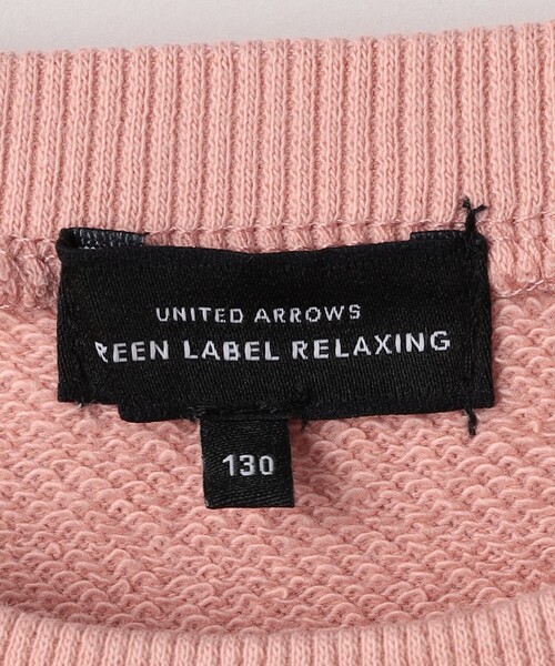 green label relaxing（グリーンレーベルリラクシング）の「裏毛 チュールフリル ワンピース / キッズ  100cm-130cm（ワンピース・キッズ・グレー/ライトピンク/ダークグレー・100cm/130cm/110cm/120cm）」の13枚目の写真