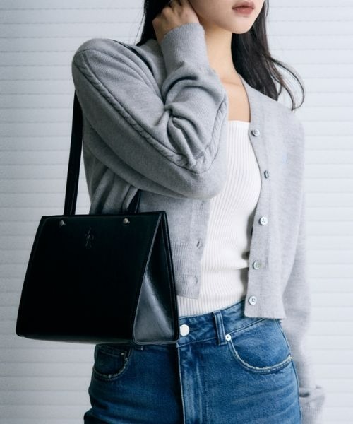 ショルダーバッグ・ポシェット Bolted Square Shoulder Bag LEATHERY☆Bolted Square Shoulder Bag (ショルダーバッグ