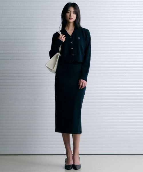 【Leathery】Bolted Square Shoulder Bag(3色)☆大人気☆ Designer fashion, Seoul-fully created | W Concept