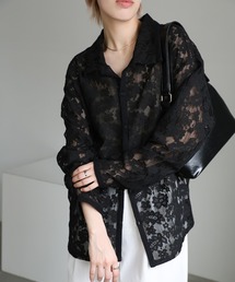 select MOCA | メッシュレースシャツ(シャツ/ブラウス)