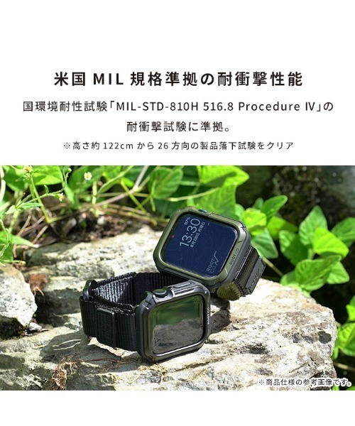 デジタル腕時計 八角形 Apple Watchケース ブラック Apple Watch Series 9/SE(第2/1世代)/8/7/6/5/4 (40-41mm / 44