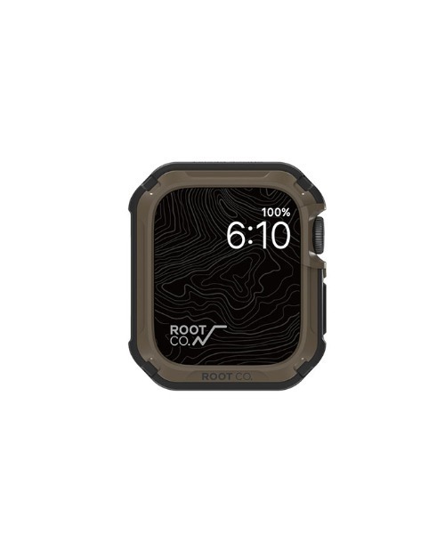 ROOT CO.(ルート)の「Apple Watch Series 9/SE(第2/1世代)/8/7/6/5/4 (40-41mm / 44-45mm) 専用 ROOT CO. GRAVITY Shock Resist case for Apple Watch ケース(デジタル腕時計・メンズ・カーキ/ブラック/アッシュブラウン・40-41/44/45)」の13枚目の写真