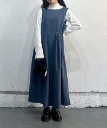 hugi（ハギ）の「BACK CONSCIOUS ROSE DRESS/ブラックコンシャスローズワンピース（ワンピース）」