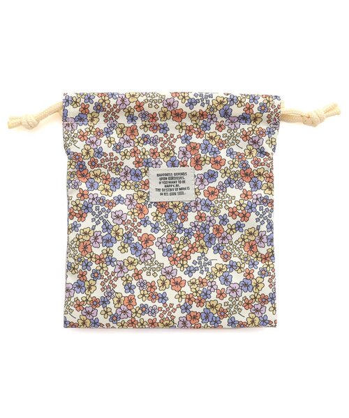 BREEZE（ブリーズ）の「巾着_Sサイズ（ポーチ・キッズ・オリーブ/ローズ/インディゴブルー/その他3/ロイヤルブルー/ストライプ/ライム・SMALL）」の6枚目の写真