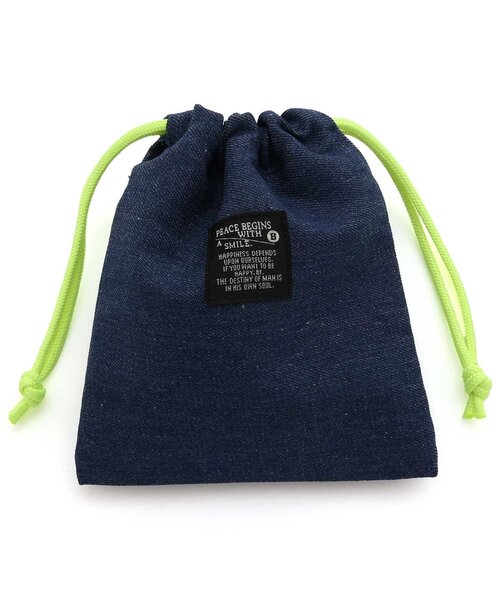 BREEZE（ブリーズ）の「巾着_Sサイズ（ポーチ・キッズ・オリーブ/ローズ/インディゴブルー/その他3/ロイヤルブルー/ストライプ/ライム・SMALL）」の15枚目の写真