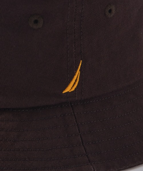 NAUTICA（ノーティカ）の「【NAUTICA】カレッジロゴ バケットハット NT062（ハット・メンズ・ブラウン/グリーン/ブラック・FREE）」の12枚目の写真