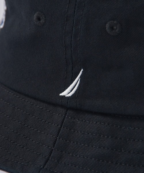 NAUTICA（ノーティカ）の「【NAUTICA】カレッジロゴ バケットハット NT062（ハット・メンズ・ブラウン/グリーン/ブラック・FREE）」の5枚目の写真