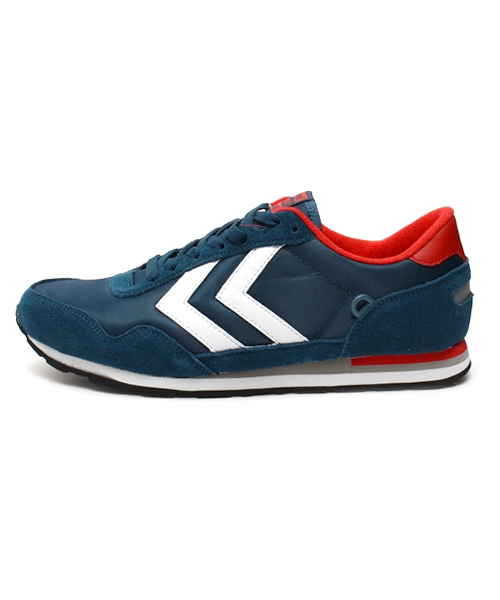 hummel(ヒュンメル)の「ユニセックス ヒュンメル リフレックス トリコ Hummel Reflex Low HM63781(スニーカー・レディース・ブラック/ホワイト/グレー/ネイビー・22.5cm/27cm/23cm/26.5cm/24cm/28cm/25cm)」の4枚目の写真