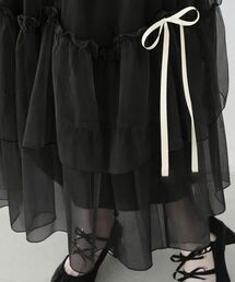 MAJESTIC LEGON（マジェスティックレゴン）の「チュールギャザーティアードスカート（スカート）」