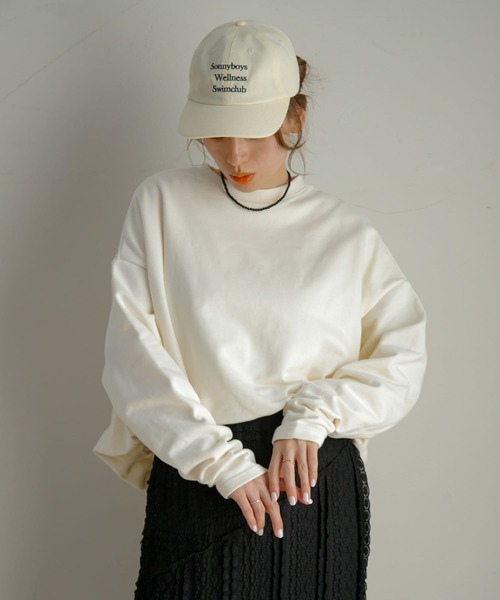 URBAN RESEARCH Sonny Label（アーバンリサーチサニーレーベル）の「バルーンヘムスウェットプルオーバー（スウェット・レディース・ブラック/ホワイト系その他/オフホワイト・FREE）」の16枚目の写真