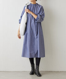 BEARDSLEY | ギャザーワンピース(ワンピース)