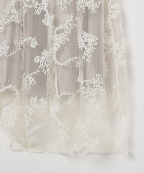 PAGEBOY(ページボーイ)の「チュールフラワースカート(スカート・レディース・チャコールグレー/ブラック/アイボリー・FREE)」の22枚目の写真