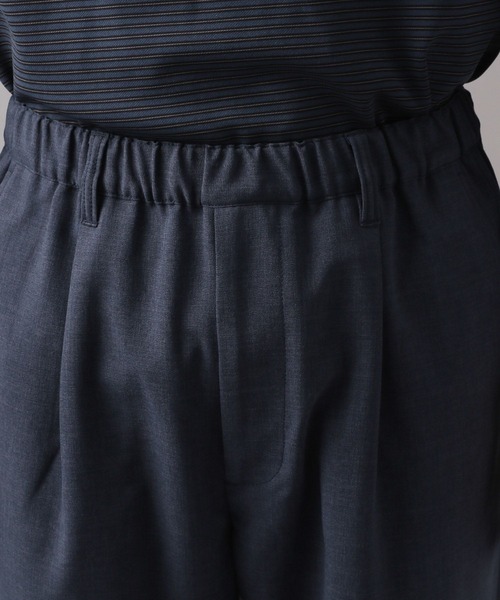 BAYFLOW（ベイフロー）の「[セットアップ可]UMWストレッチパンツ【イージーケア・マシンウォッシャブル】（スラックス・メンズ・ネイビー/チャコールグレー・MEDIUM/LARGE）」の14枚目の写真