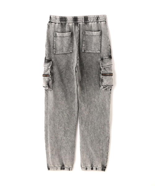 DANKE SCHON（ダンケシェーン）の「【WEB&DEPOT限定】DankeSchon/ダンケシェーン/SWEAT ZIP-POCKET CARGO PANTS（スウェットパンツ・メンズ・グレー/ブラック・S/M/L/XL）」の17枚目の写真