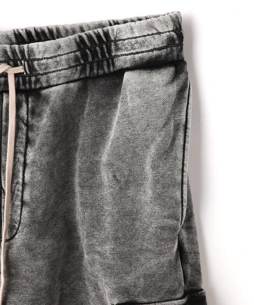 DANKE SCHON（ダンケシェーン）の「【WEB&DEPOT限定】DankeSchon/ダンケシェーン/SWEAT ZIP-POCKET CARGO PANTS（スウェットパンツ・メンズ・グレー/ブラック・S/M/L/XL）」の19枚目の写真