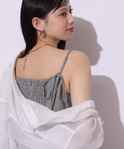 Mystrada(マイストラーダ)の「タックキャミワンピース(ワンピース・レディース・ストライプ・38/36)」の17枚目の写真