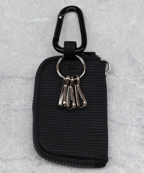 UNIVERSAL OVERALL（ユニバーサルオーバーオール）の「UNIVERSAL OVERALL マルチキーケース（キーケース/キーアクセサリー・メンズ・レオパード/ブラック/モスグリーン・FREE）」の5枚目の写真