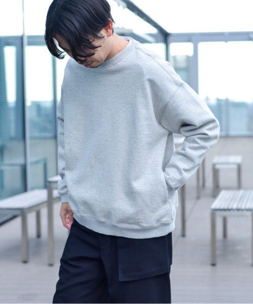 Snow Peak（スノーピーク）の「Recycled Cotton Pullover スウェットシャツ（スウェット・メンズ・オートミール/ブルー/グレー/ブラック・M/L/XL/S/1）」の15枚目の写真